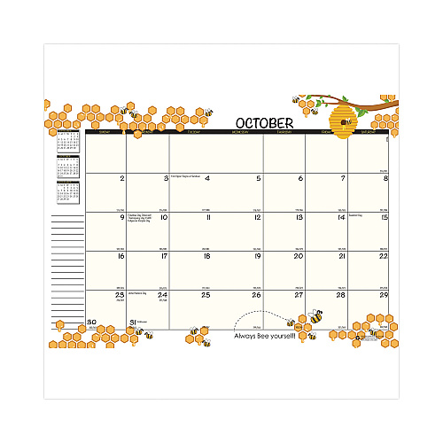 House of Doolittle Recycled Academic Honeycomb Planner, Honeycomb Artwork, 10 x 7, Multicolor Cover, 12-Month (Aug to July): 2025 to 2026 (266502)