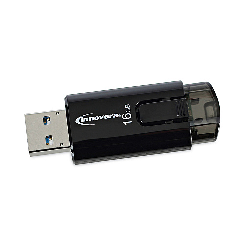 Innovera USB 3.0 Flash Drive, 16 GB, 3/Pack (IVR82316)