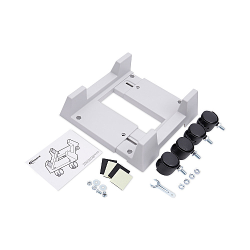 Innovera Mobile CPU Stand, 8.75w x 10d x 5h, Light Gray (IVR54001)
