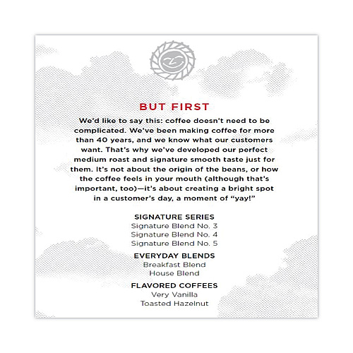 Seattle's Best Port Side Blend Whole Bean Coffee, Medium Roast, 12 oz Bag, 6/Carton (11008570CT)