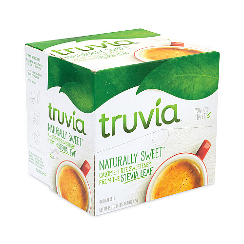 Truvia Natural Sugar Substitute, 1 g Packet, 400 Packets/Carton (22000439)