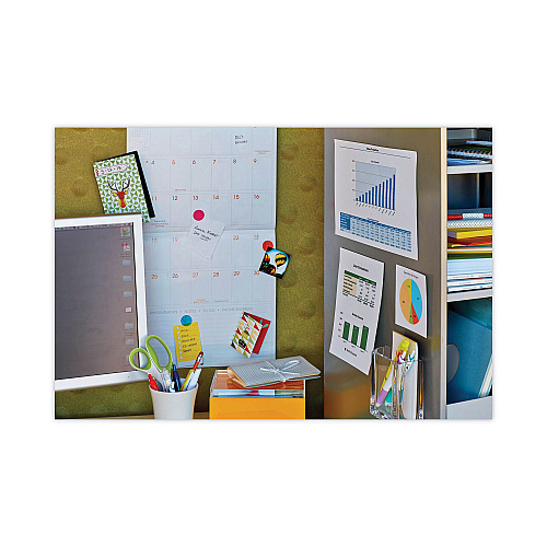 Scotch Wallsaver Removable Poster Tape with Dispenser, 1" Core, 0.75" x 12.5 ft, Clear (109)