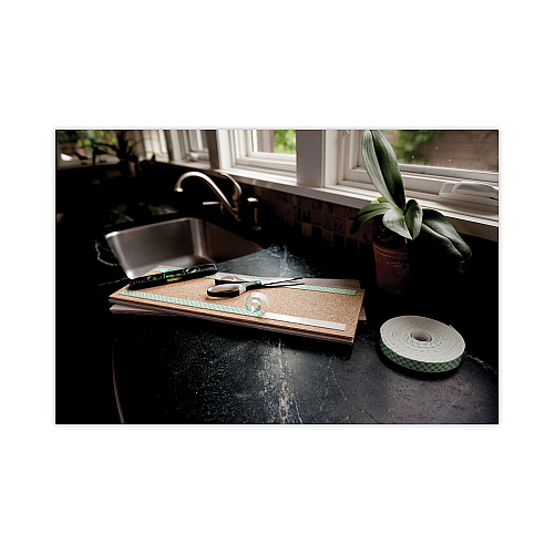 Scotch Permanent High-Density Foam Mounting Tape, Double-Sided, Holds Up to 15 lbs, 0.5" x 80", White (110)