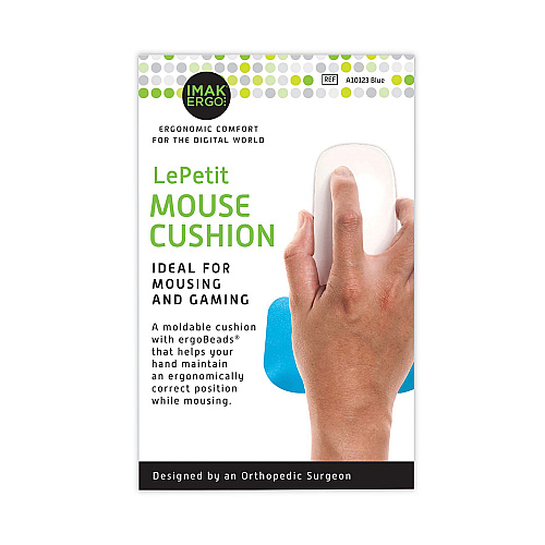 IMAK Le Petit Mouse Wrist Cushion, 4.25 x 2.5, Teal (A10123)