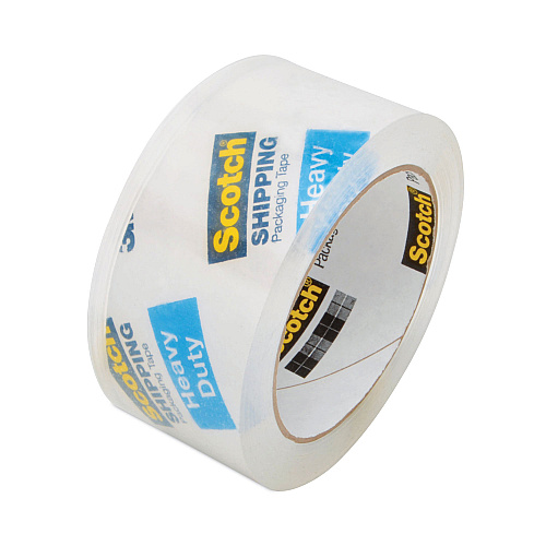 Scotch 3850 Heavy-Duty Packaging Tape Cabinet Pack, 3" Core, 1.88" x 54.6 yds, Clear, 18/Pack (385018CP)