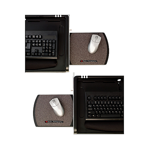 3M Under Desk Keyboard Drawer, 23w x 14d, Black (KD45)