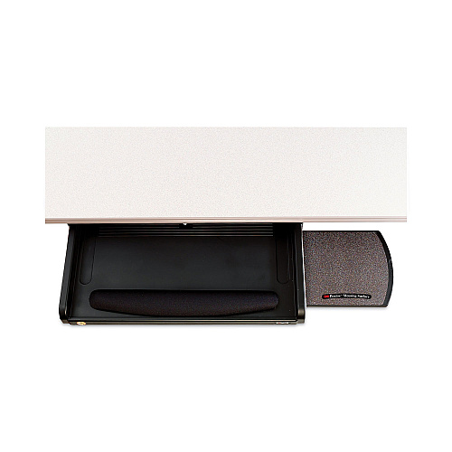 3M Under Desk Keyboard Drawer, 23w x 14d, Black (KD45)
