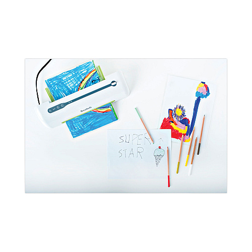 Scotch Self-Sealing Laminating Pouches, 9.5 mil, 2.81" x 3.75", Gloss Clear, 5/Pack (PL903G)