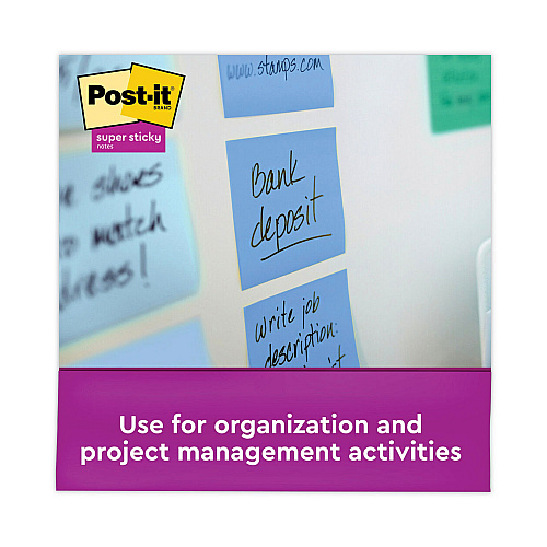 Post-it Recycled Pop-up Notes in Oasis Collection Colors, 3 x 3, 90 Sheets/Pad, 6 Pads/Pack (R3306SST)
