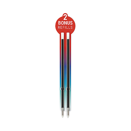 Zebra X-701 Ballpoint Pen, Retractable, Fine 0.7 mm, Black Ink, Black Barrel (29811)
