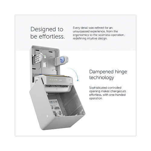 Kimberly-Clark ICON Automatic Roll Towel Dispenser, 20.12 x 16.37 x 13.5, White Mosaic (58710)