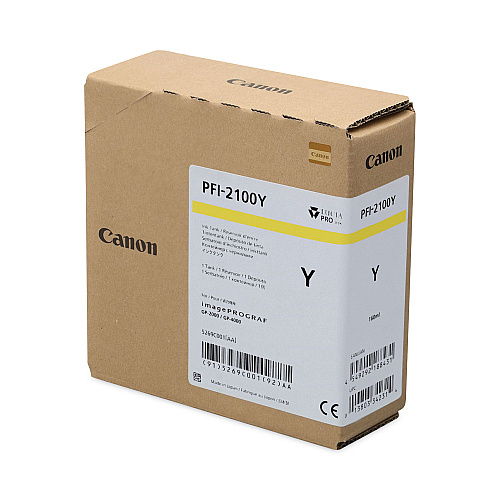 Canon 5269C001AA (PFI-2100) Ink, Yellow