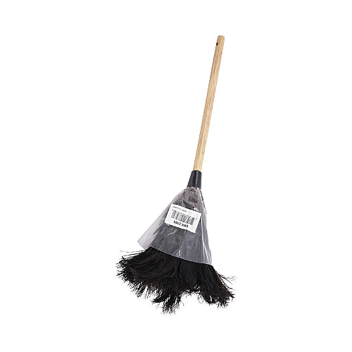 Boardwalk&reg; Professional Ostrich Feather Duster, 10" Handle (BWK20BK)