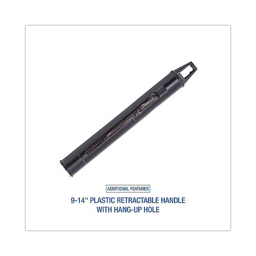 Boardwalk&reg; Retractable Duster, Black Handle Extends 9" to 14", Each (BWK914FD)