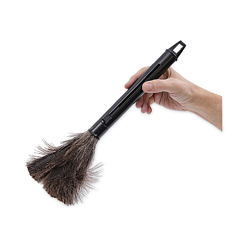 Boardwalk&reg; Retractable Duster, Black Handle Extends 9" to 14", Each (BWK914FD)