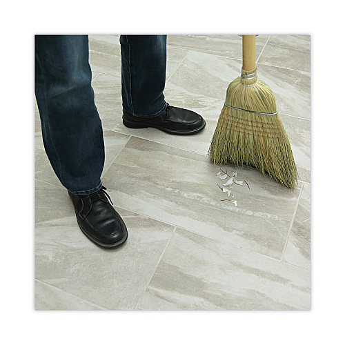 Boardwalk&reg; Corn Fiber Bristle Broom, 42" Wood Handle (BWK932CCT)