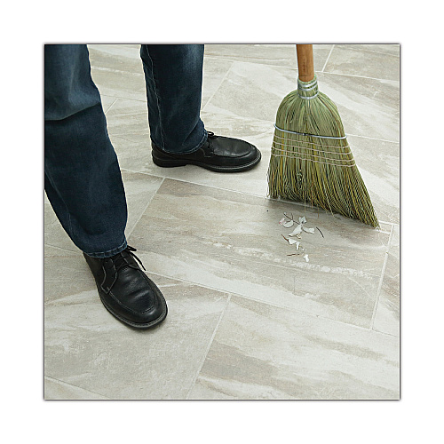 Boardwalk&reg; Corn Fiber Bristle Broom, 42" Wood Handle, 12 Brooms (BWK932YCT)