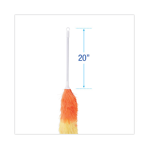 Boardwalk&reg; 9441 Polywool Duster, 20" Plastic Handle, Assorted Colors (BWK9441)