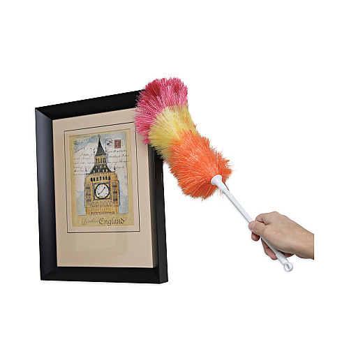 Boardwalk&reg; 9441 Polywool Duster, 20" Plastic Handle, Assorted Colors (BWK9441)