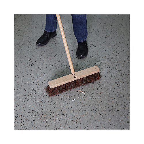 Boardwalk&reg; Floor Brush Head, 3-1/4" Natural Palmyra Fiber, 18" (BWK20118)
