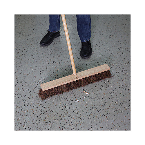 Boardwalk&reg; Floor Brush Head, 3 1/4" Natural Palmyra Fiber, 24" (BWK20124)