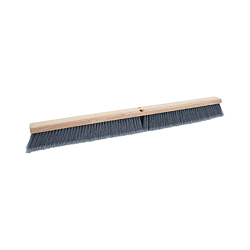 Boardwalk&reg; Floor Brush Head, 3" Gray Flagged Plastic, 36" (BWK20436)