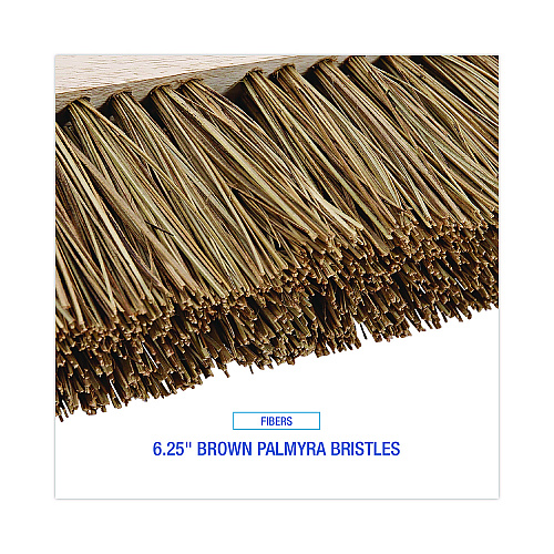 Boardwalk&reg; Street Broom Head, 16" Head, Palmyra Bristles (BWK71160)