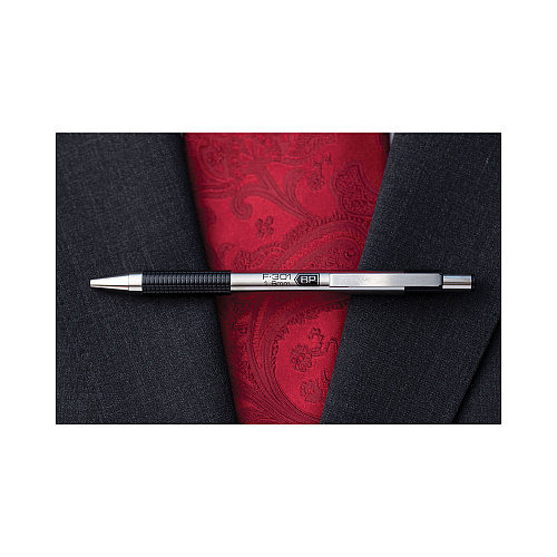 Zebra F-301 Ballpoint Pen, Retractable, Fine 0.7 mm, Assorted Ink and Barrel Colors, 4/Pack (27174)