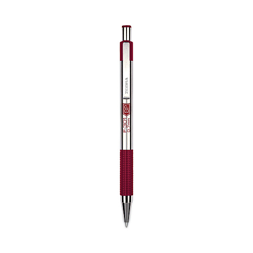 Zebra F-301 Ballpoint Pen, Retractable, Fine 0.7 mm, Assorted Ink and Barrel Colors, 4/Pack (27174)