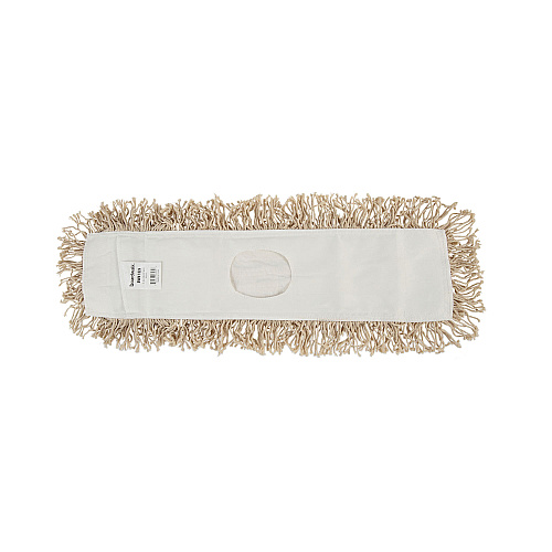 Boardwalk&reg; Industrial Dust Mop Head, Hygrade Cotton, 24w x 5d, White (BWK1324)