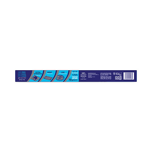 Reynolds Heavy Duty Aluminum Foil Roll, 18" x 75 ft, 20 Rolls/Carton (F28028CT)