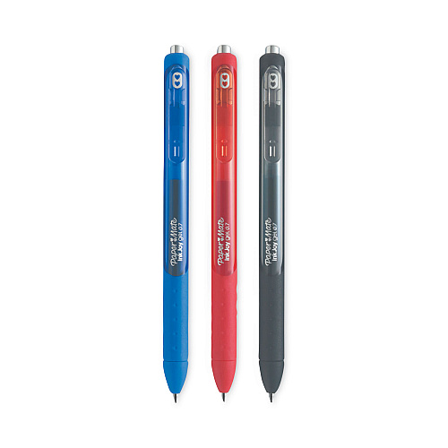 Paper Mate InkJoy Gel Pen, Retractable, Medium 0.7 mm, Assorted Ink and Barrel Colors, 3/Pack (1951639)