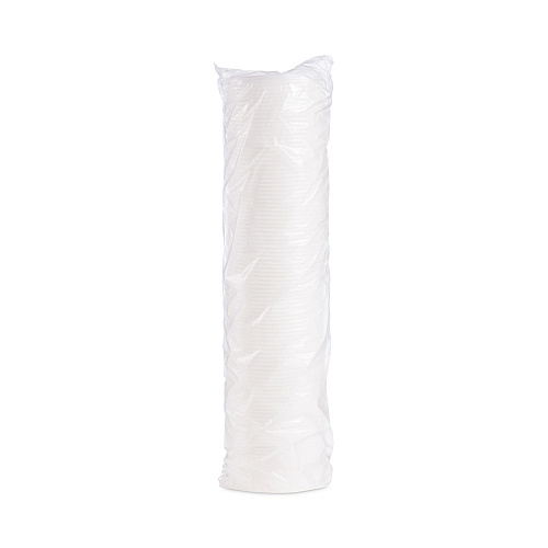 Dart Plastic Lids for Foam Containers, Vented, Fits 3.5-6 oz, White, 100/Pack, 10 Packs/Carton (6JL)