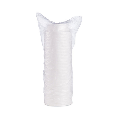 Dart Foam Container, Squat, 8 oz, 4.63" Diameter x 1.13"h, White, 500/Carton (8SJ32)