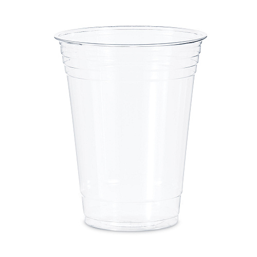 SOLO Ultra Clear PET Cups, 16 oz, Squat, 50/Pack (TP16DPK)