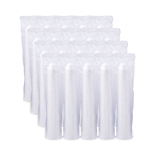 Dart Foam Container, Squat, 6 oz, White, 50/Pack, 20 Packs/Carton (6B12)