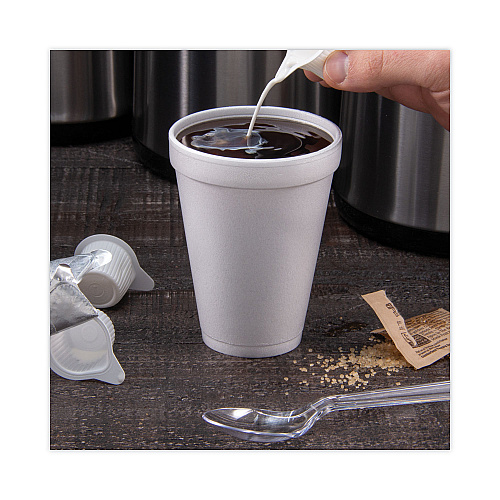 Dart&reg; Foam Drink Cups, White, 12-oz., 25 Cups (12J12BG)