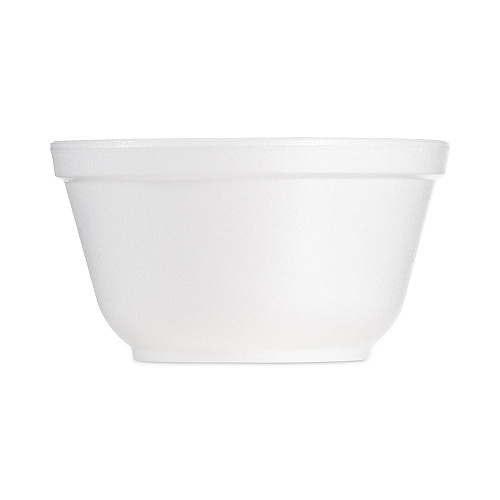 Dart Foam Bowls, 10 oz, White, 50/Pack, 20 Packs/Carton (10B20)