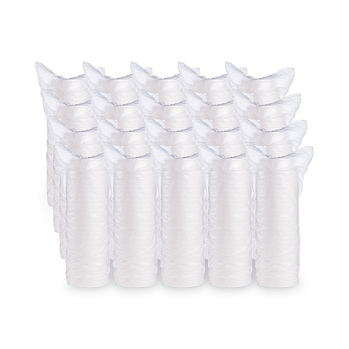 Dart Foam Container, Squat, 8 oz, 4.63" Diameter x 1.13"h, White, 500/Carton (8SJ32)