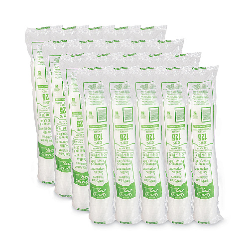 Dart Conex Complements Portion/Medicine Cups, 3.25 oz, Clear, 125/Bag, 20 Bags/Carton (325PC)