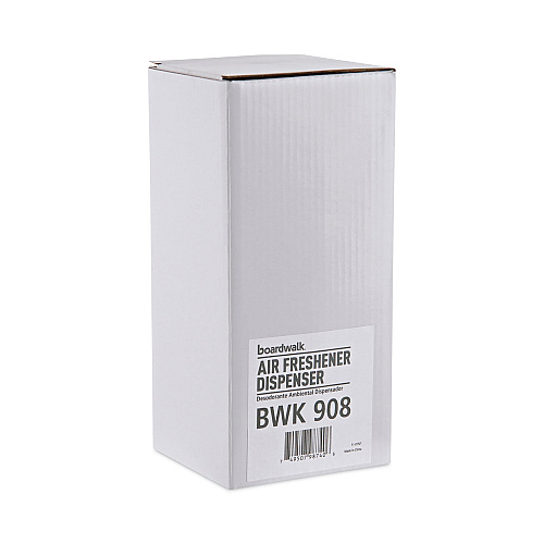 Boardwalk&reg; Classic Metered Air Freshener Dispenser, White (BWK908)