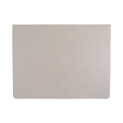 Acco PRESSTEX Covers with Storage Hooks, 2 Posts, 6" Capacity, 14.88 x 11, Light Gray (54074)