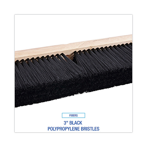 Boardwalk&reg; 24" Plastic Floor Brush Head, 1 Each (BWK20624)