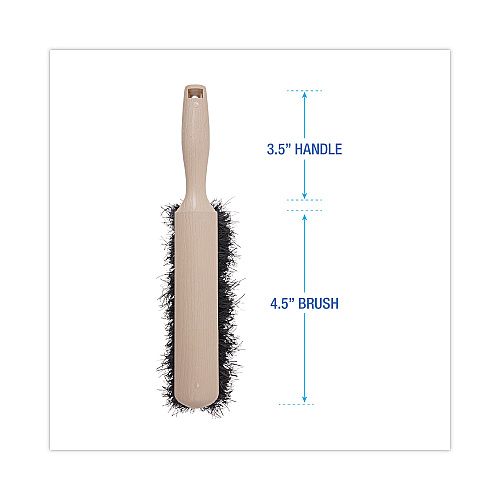 Boardwalk&reg; Tampico Bristle Counter Brush, 8", Tan Handle (BWK5208)