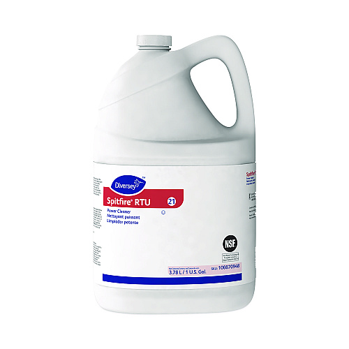 Diversey Spitfire Power Cleaner, Fresh Pine Scent, 3.78 L Container, 4/Carton (100870948)
