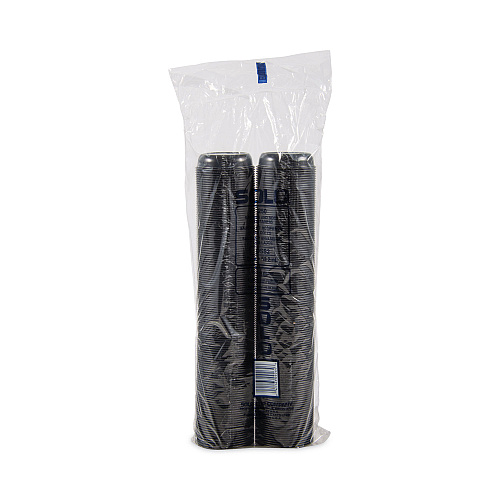 SOLO Polystyrene Portion Cups, 2.5 oz, Black, 250/Bag, 10 Bags/Carton (DSS2)