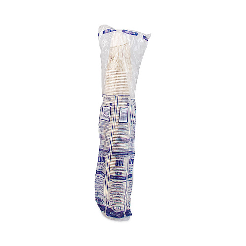 SOLO Symphony Treated-Paper Cold Cups, ProPlanet Seal, 12 oz, White/Beige/Red, 100/Bag, 20 Bags/Carton (R12NSYM)