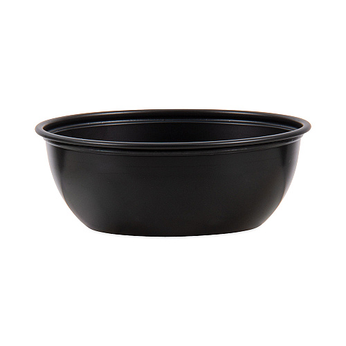 SOLO Polystyrene Portion Cups, 3.5 oz, Black, 250/Bag, 10 Bags/Carton (DSS3)
