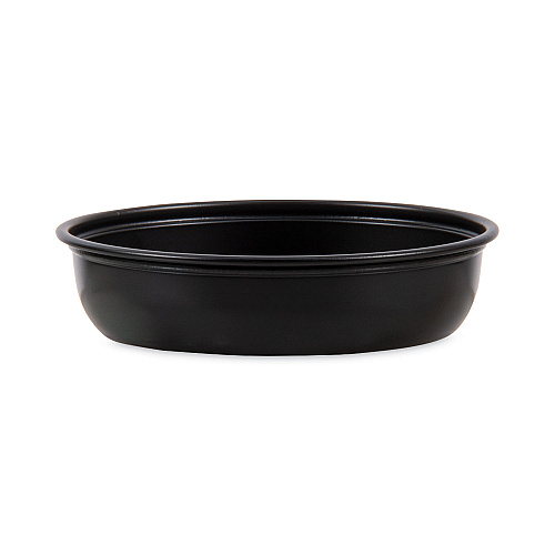 SOLO Polystyrene Portion Cups, 2.5 oz, Black, 250/Bag, 10 Bags/Carton (DSS2)