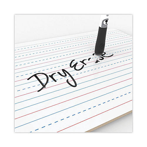 U Brands Double-Sided Dry Erase Lap Board, 12 x 9, White Surface, 24/Pack (4863U0001)